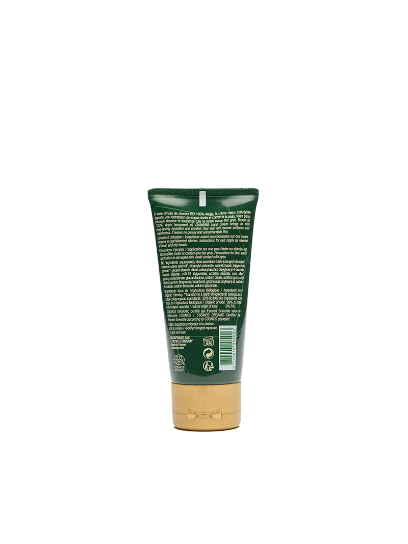 CRÈME MAINS CHANVRE certifiée BIO 50 ML