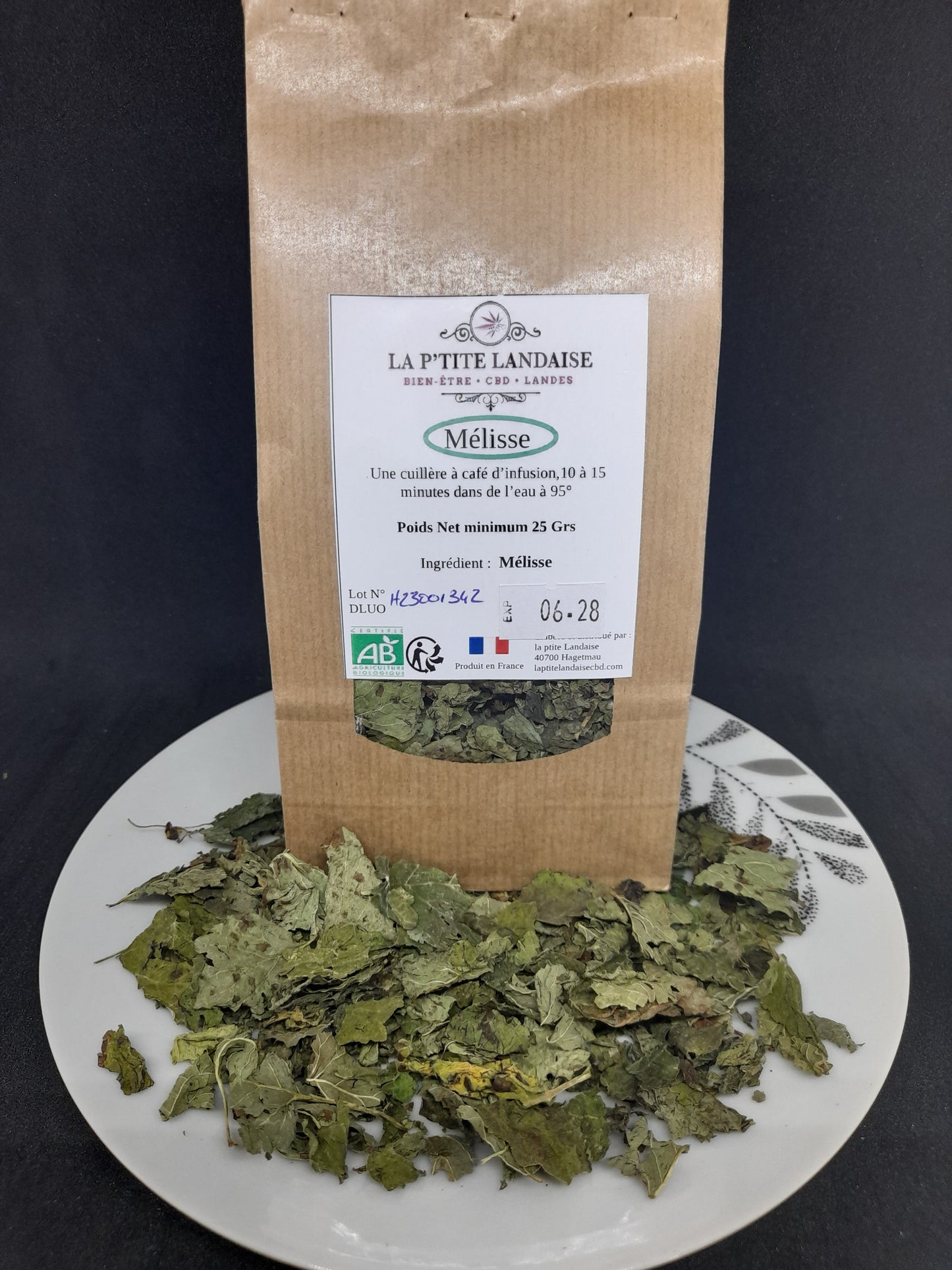 Mélisse Bio France 25 grammes
