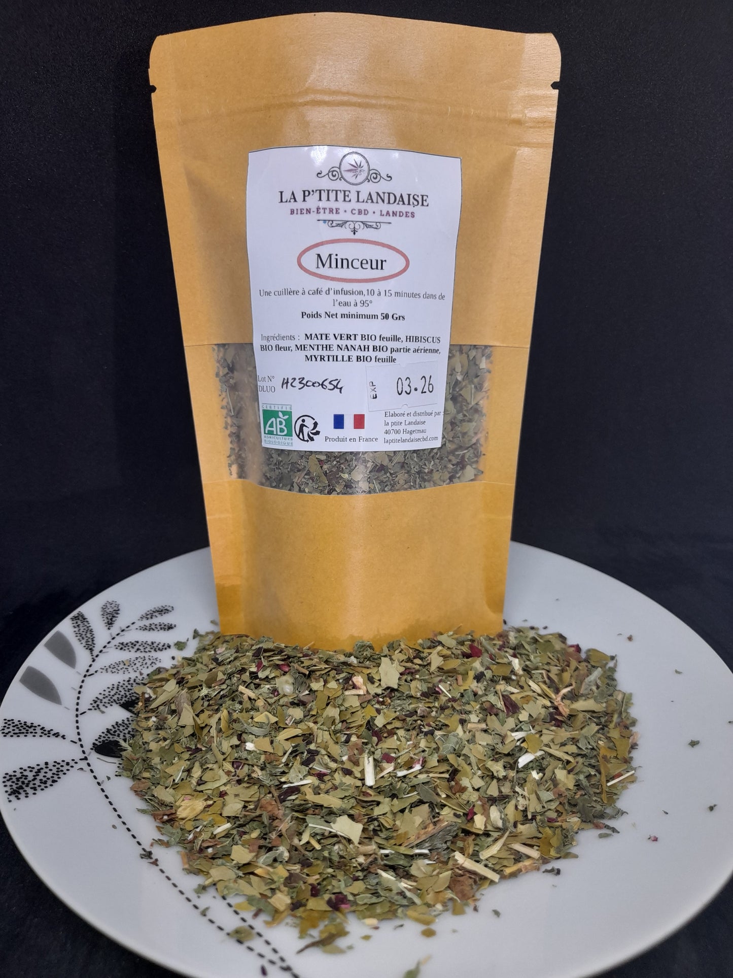 Infusion Minceur 50 grammes Bio France