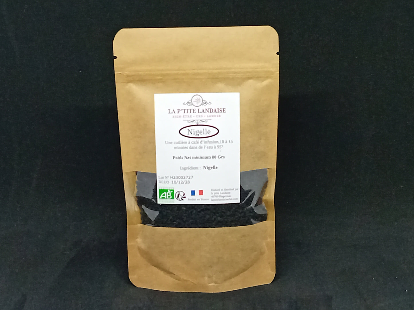 Nigelle Bio France 80 Grammes