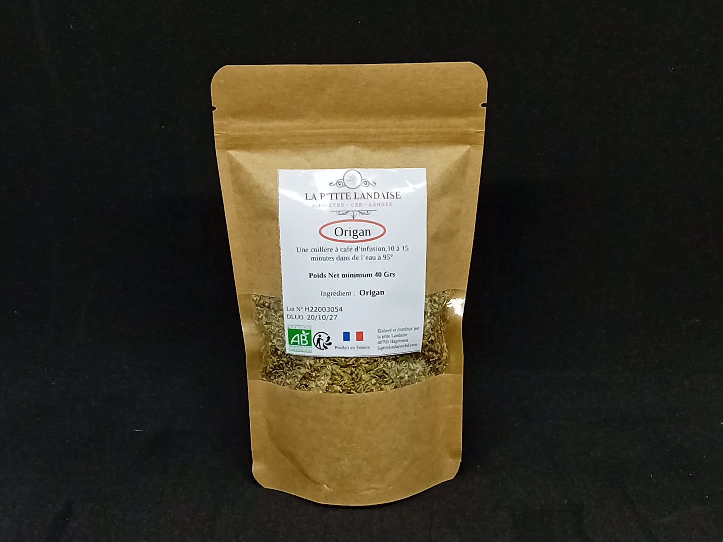 Origan Bio France 40 Grammes