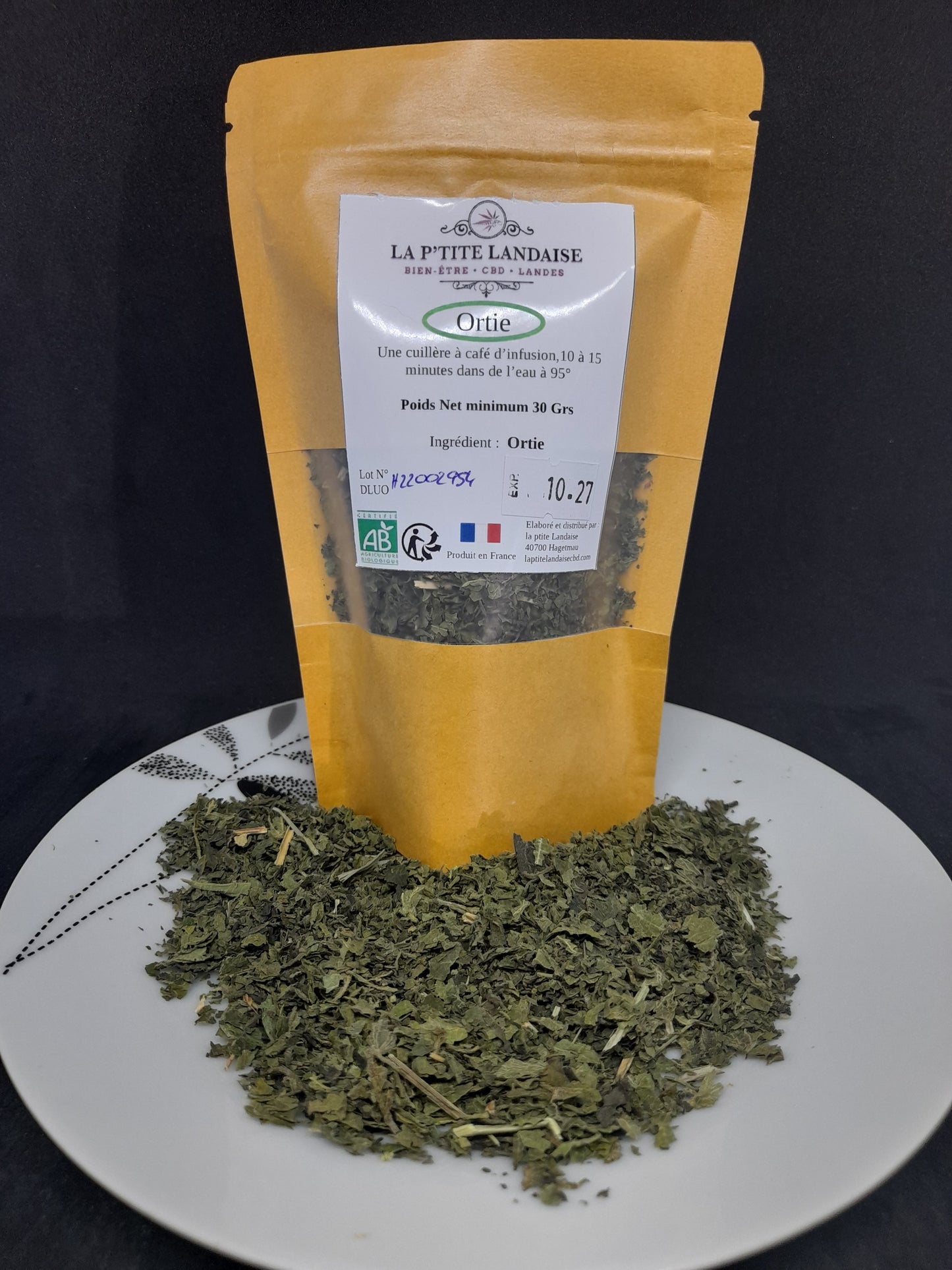 Ortie Bio France 30 grammes