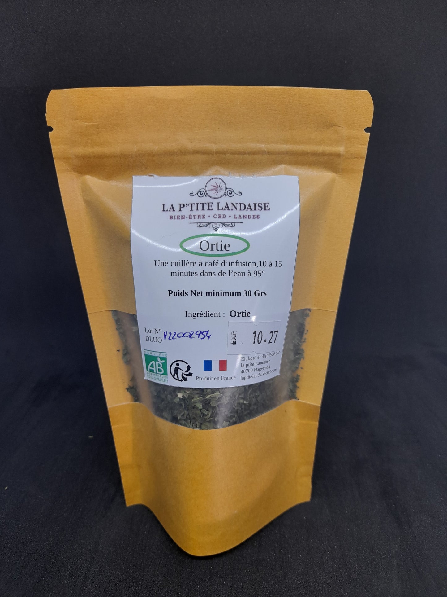 Ortie Bio France 30 grammes