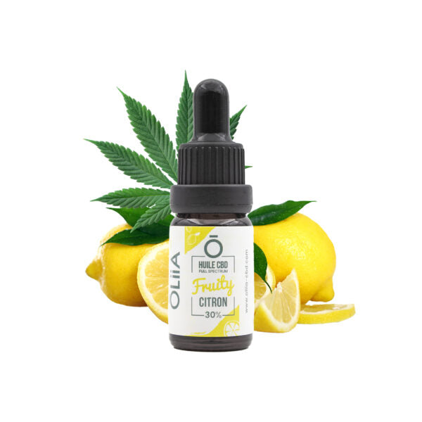 Huile CBD 20% Fruity Citron – Énergie Citronnée et Détente au CBD