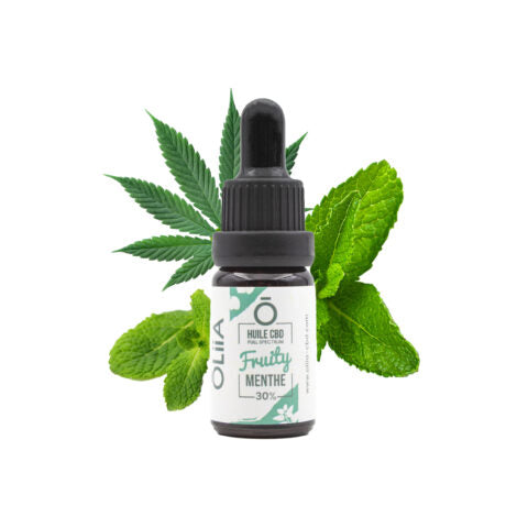 Huile CBD 20% Fruity Menthe – Fraîcheur Mentholée et Relaxation Profonde