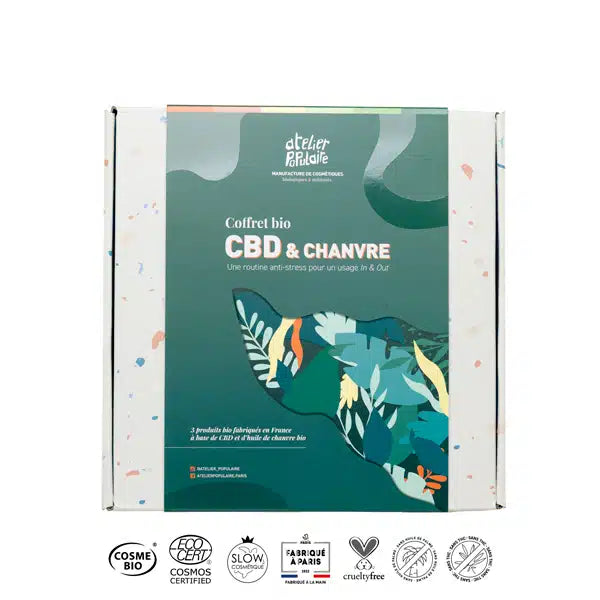 Coffret Cadeau bio CBD & Chanvre |  Atelier Populaire