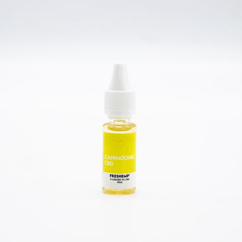 E-liquide FRESHEMP 5% CBD – 10ml. Saveur Cannatonic.